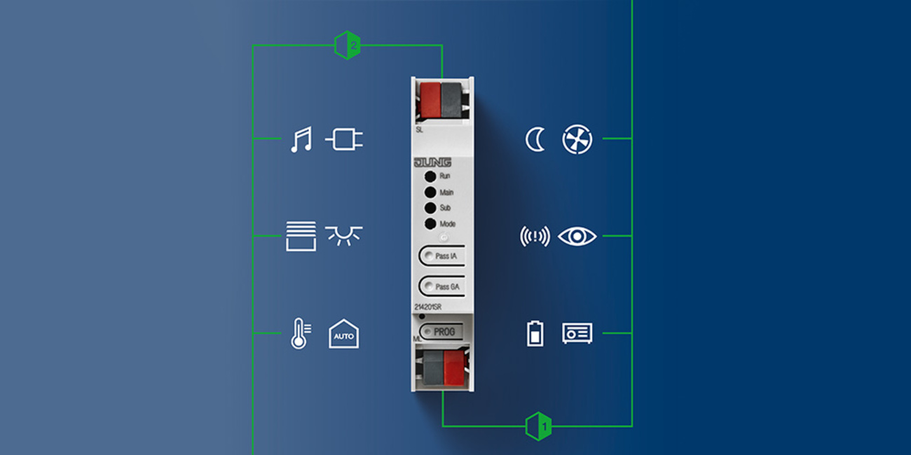 KNX Bereichs- und Linienkoppler bei Elektrotechnik Schalk in Neustadt - Sittling